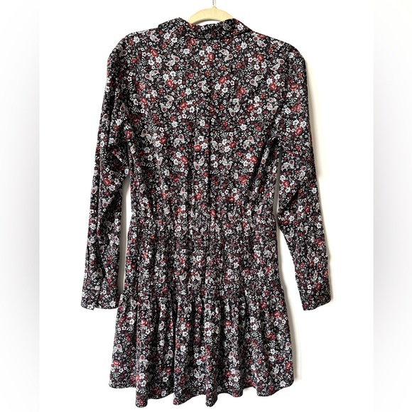 Veronica Beard Rory floral silk crepe de chine dress - Picture 7 of 11